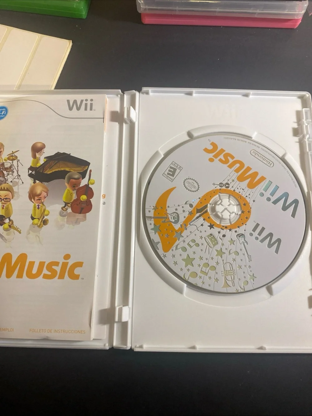 Nintendo Wii Wii Music Video Game Complete With Manual